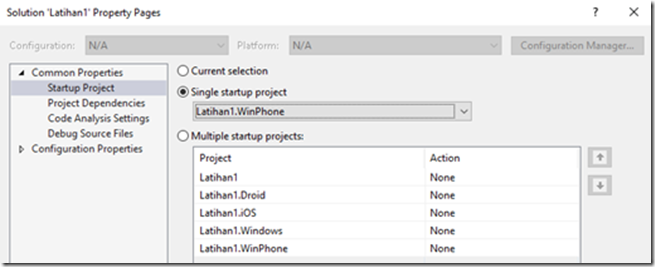 Menjalankan Aplikasi Xamarin Forms pada Windows 8.1, Windows Phone dan ...